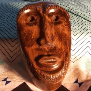 Wood Face Stash Box